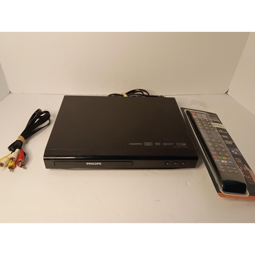 Philips DVP2880/F7 DVD Player includes remote cables